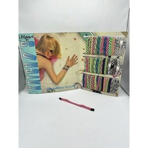Vintage Katcho's Bracelet Adult Unisex‎ Surf Skate Braided Wrap Pink / Multi